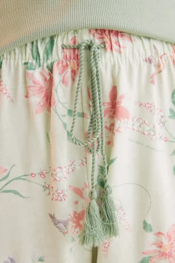Pijama 100% Algodon Flores