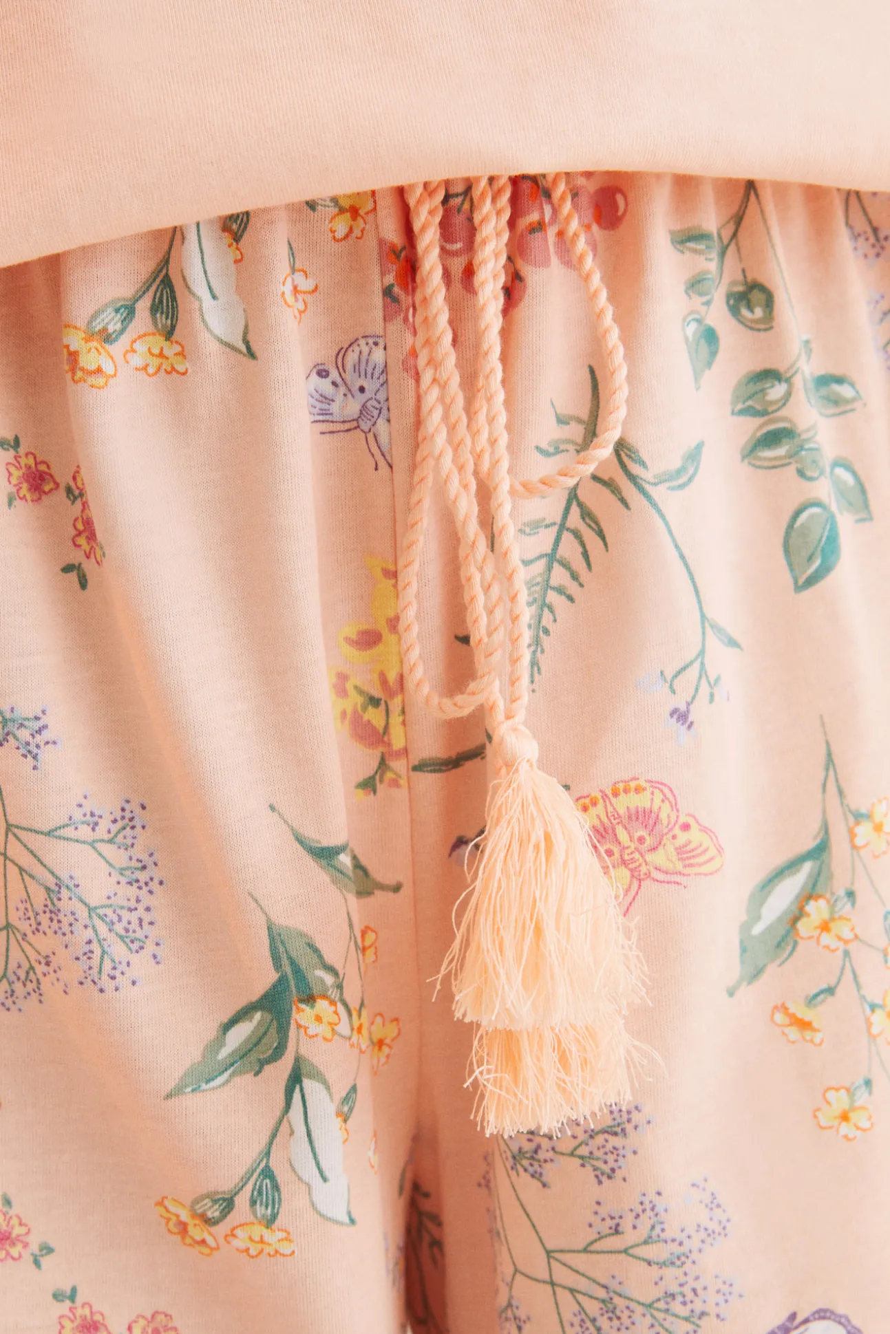 Pijama Corto 100% Algodon Flores
