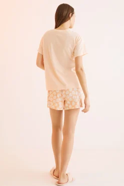 Pijama Corto 100% Algodon Snoopy