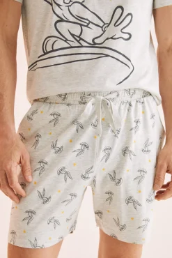 Pijama Corto Hombre 100% Algodon Bugs Bunny