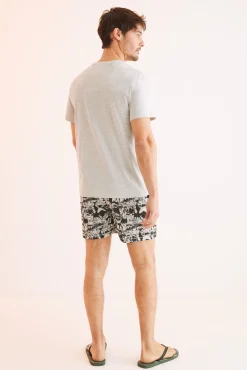 Pijama Corto Hombre 100% Algodon Batman