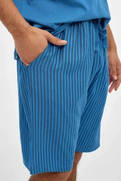 Pijama De Hombre Pantalon Rayas