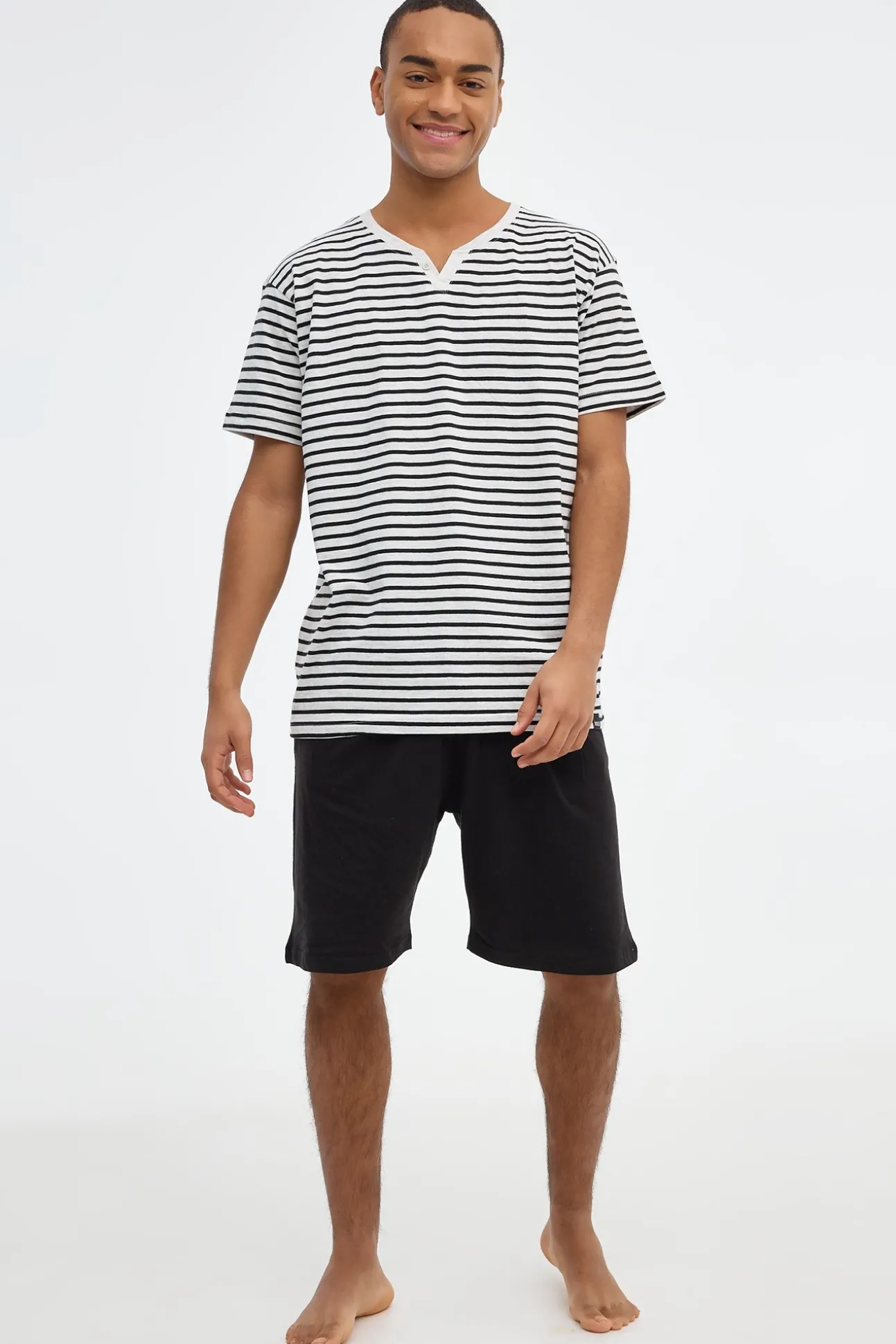 Pijama Hombre Manga Corta