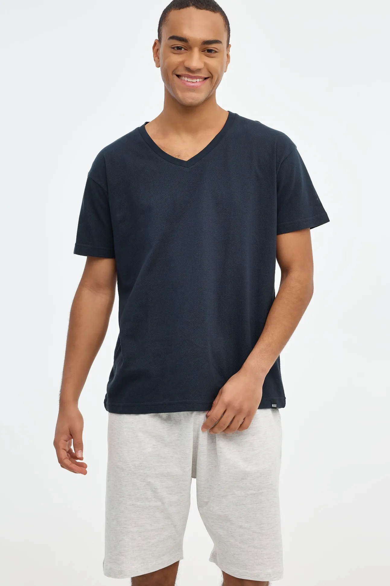 Pijama Hombre Manga Corta