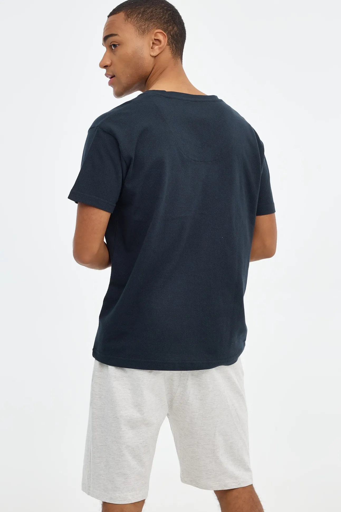 Pijama Hombre Manga Corta