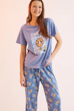 Pijama Largo 100% Algodon Snoopy 'save The Planet'