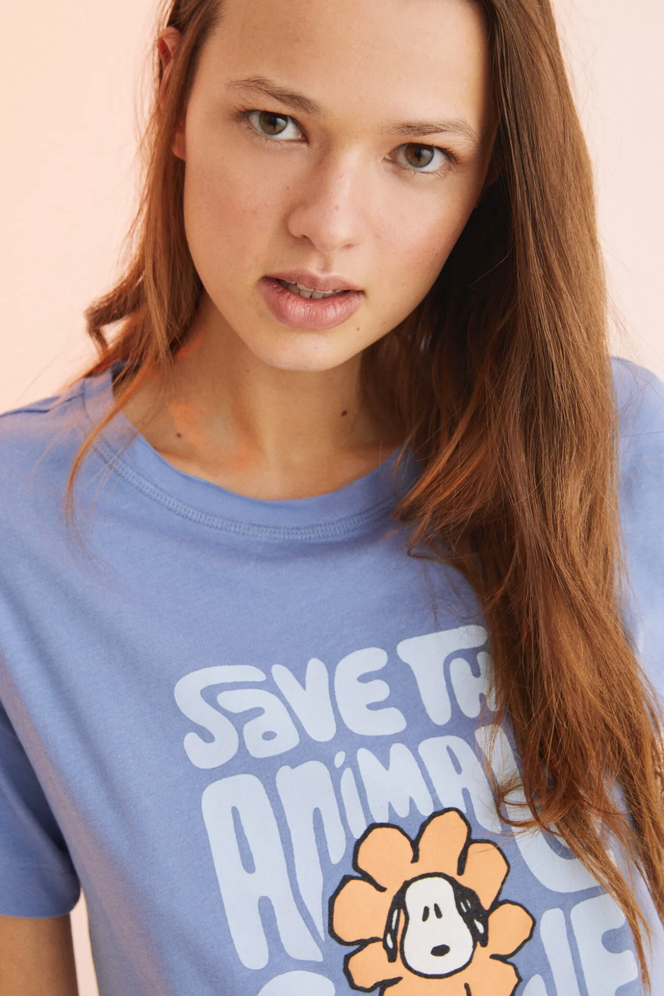 Pijama Largo 100% Algodon Snoopy 'save The Planet'
