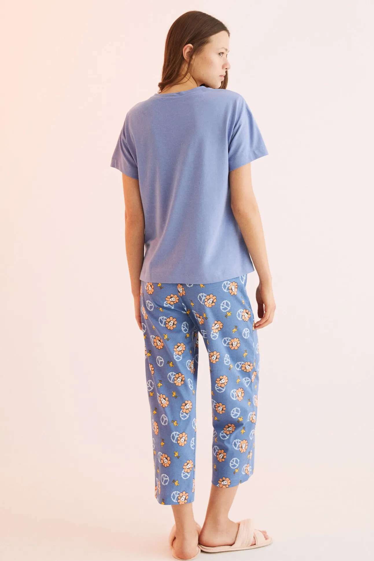 Pijama Largo 100% Algodon Snoopy 'save The Planet'