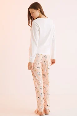 Pijama Largo 100% Algodon Snoopy 'Love'