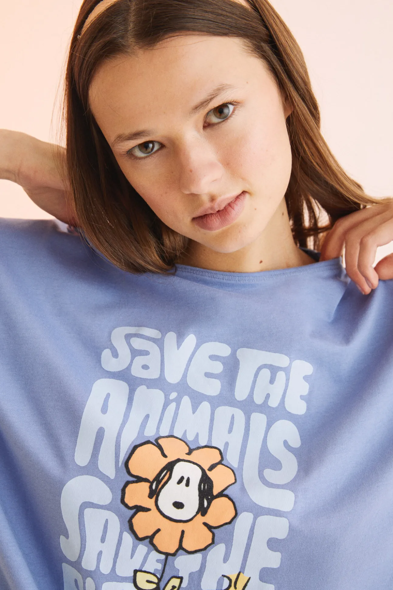 Pijama Largo 100% Algodon Snoopy
