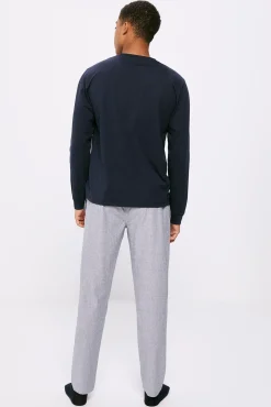 Pijama Largo Pantalon Tela