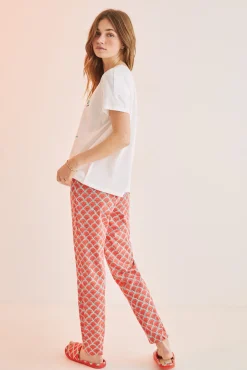 Pijama Snoopy 100% Algodon Sandias