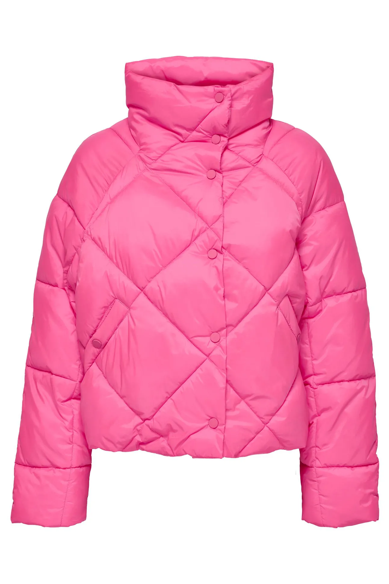 Plumifero Corto Cuello Alto