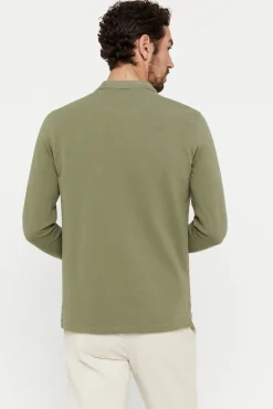 Polo Basico Manga Larga