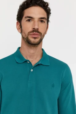 Polo Basico Manga Larga