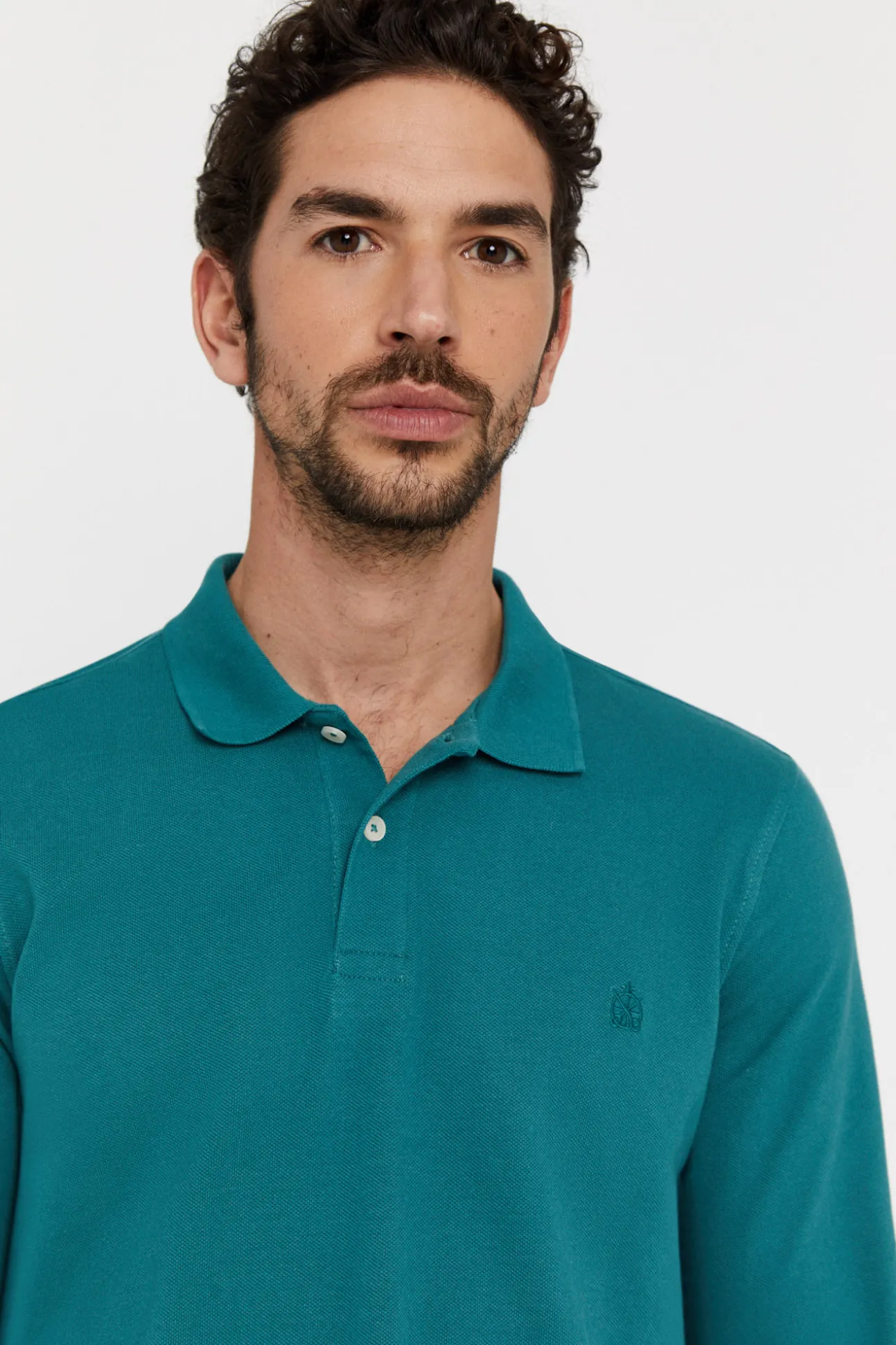Polo Basico Manga Larga