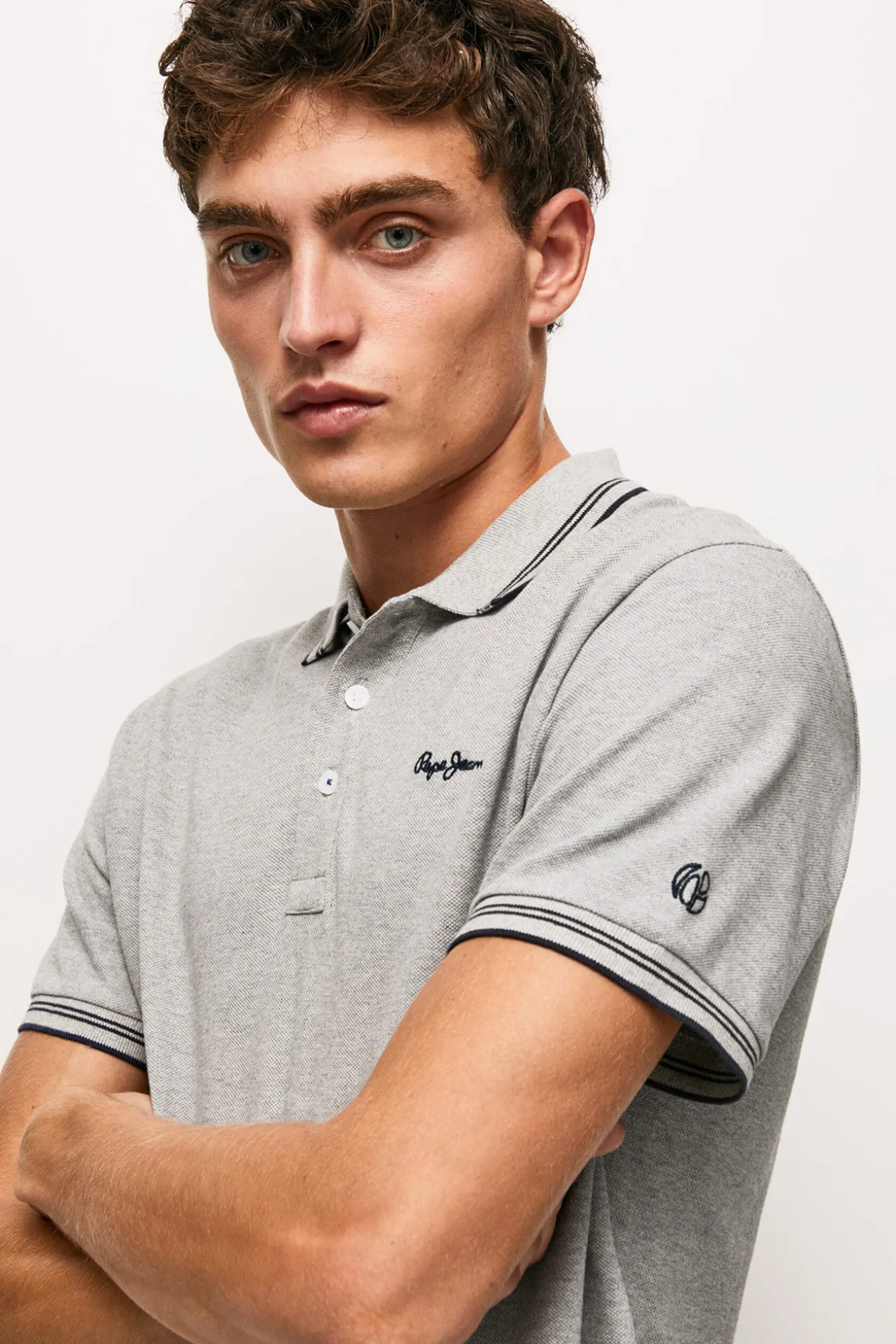 Polo De Hombre Manga Corta Pique.