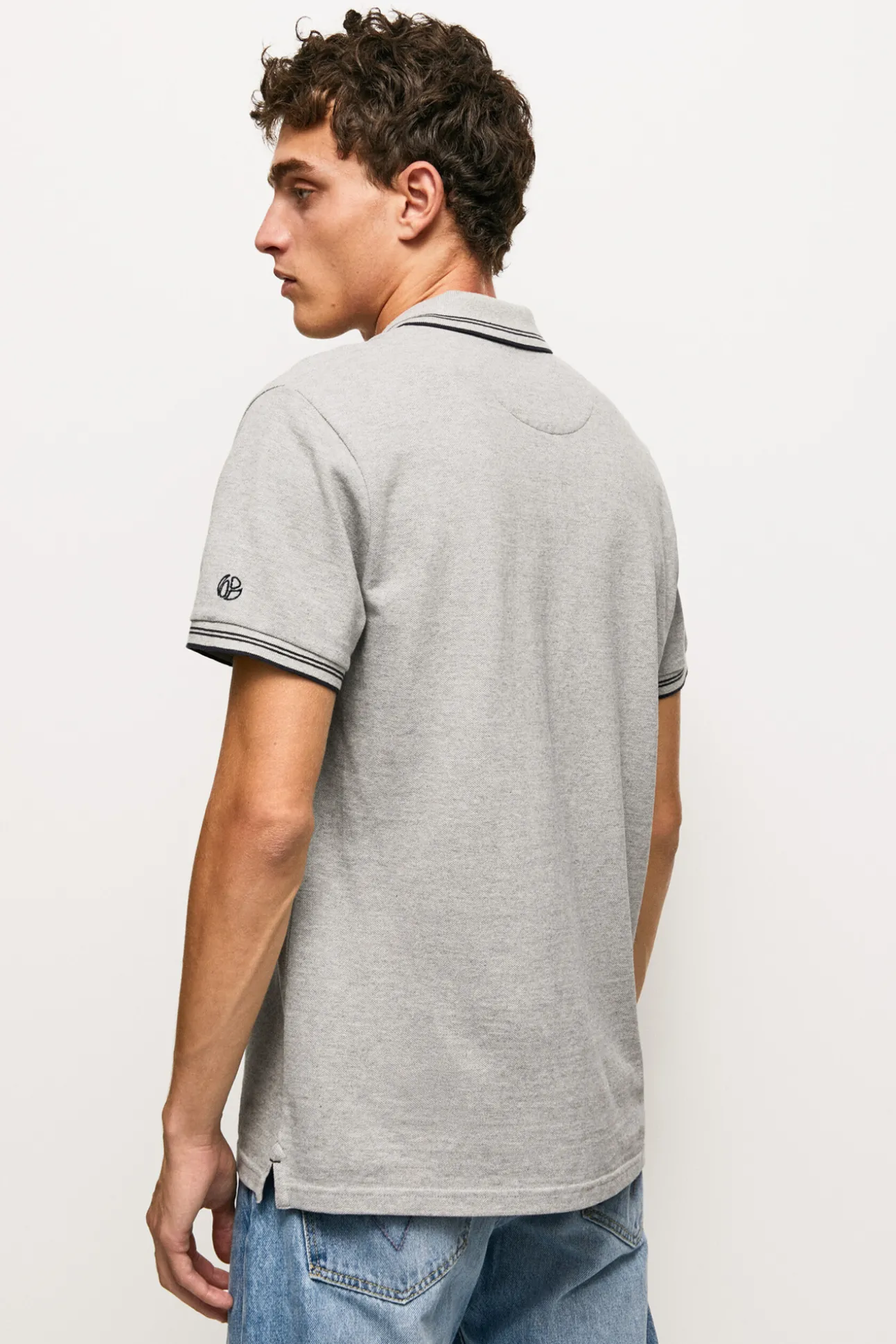 Polo De Hombre Manga Corta Pique.
