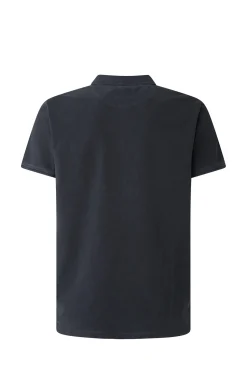Polo De Manga Corta Efecto Lavado.