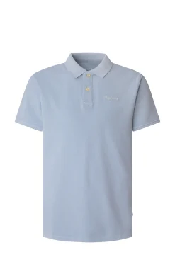 Polo De Manga Corta Efecto Lavado.