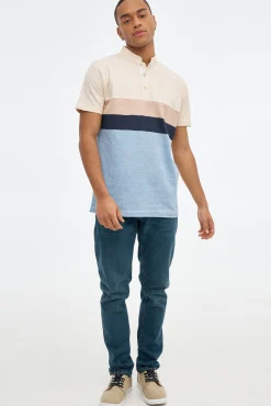 Polo De Rayas Con Contraste