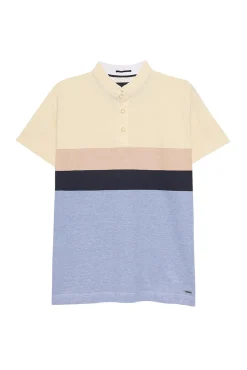 Polo De Rayas Con Contraste