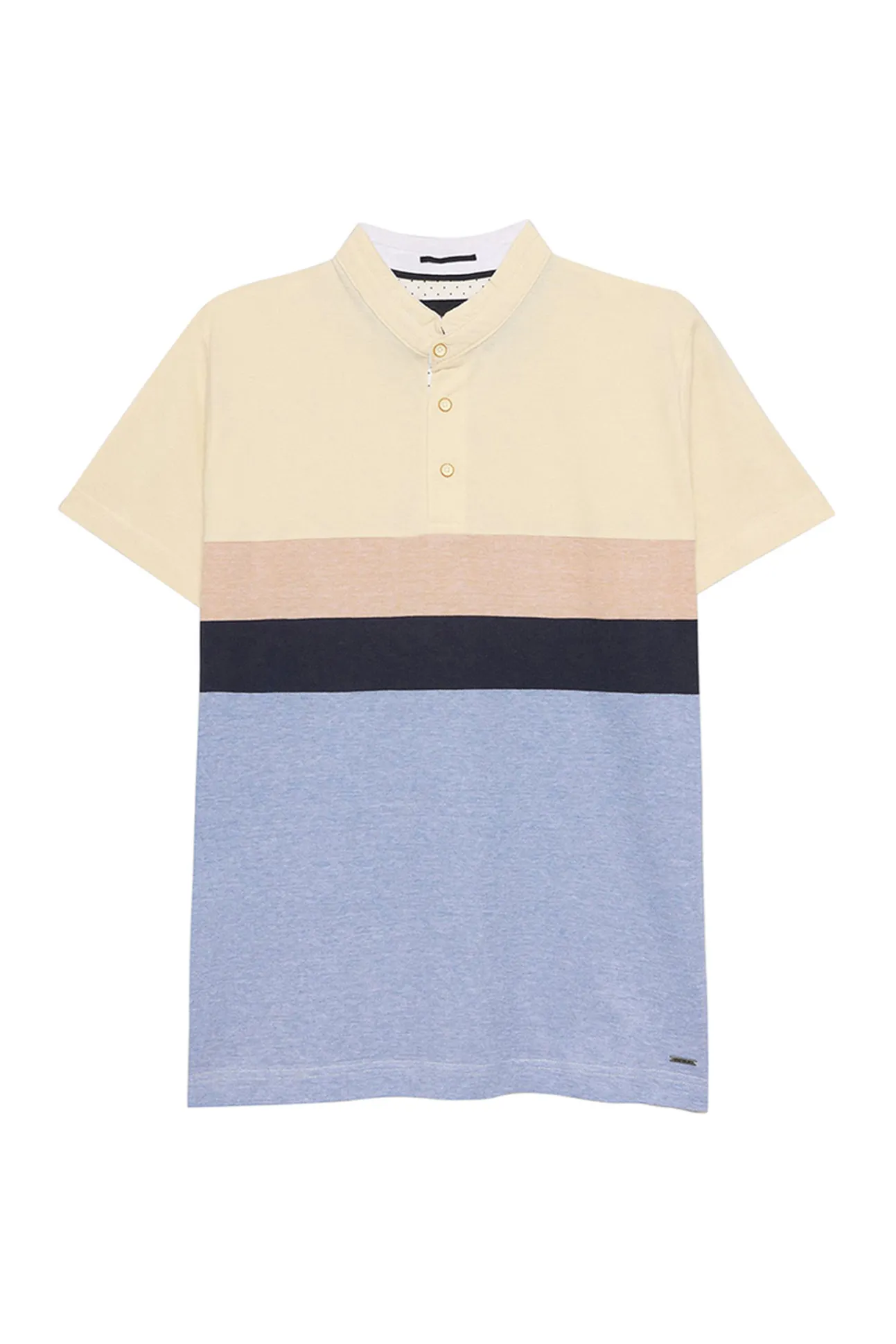 Polo De Rayas Con Contraste