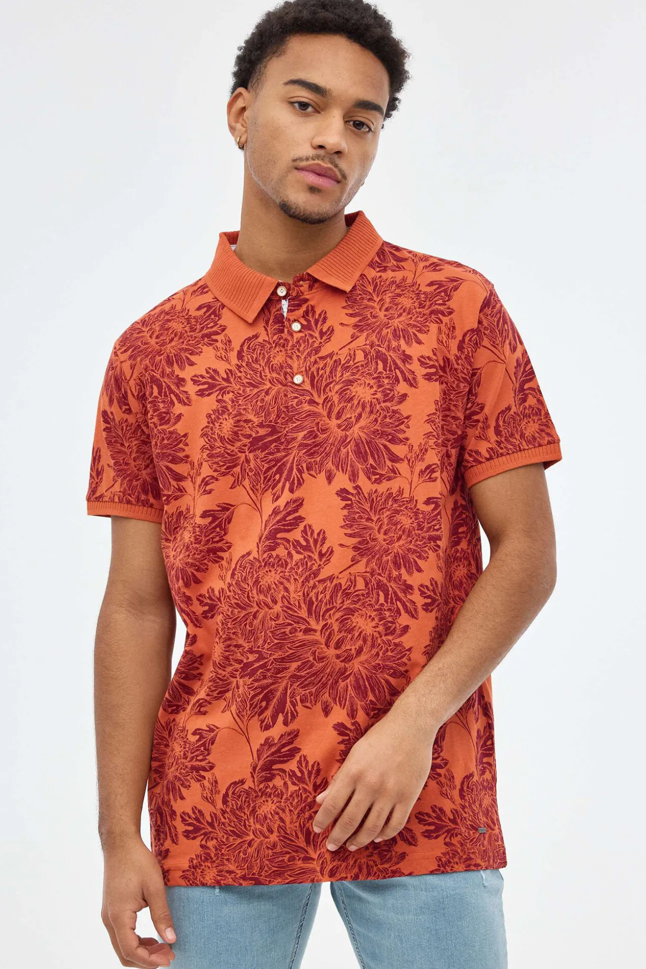 Polo Estampado Floral