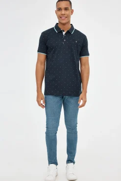 Polo Estampado Mini Print