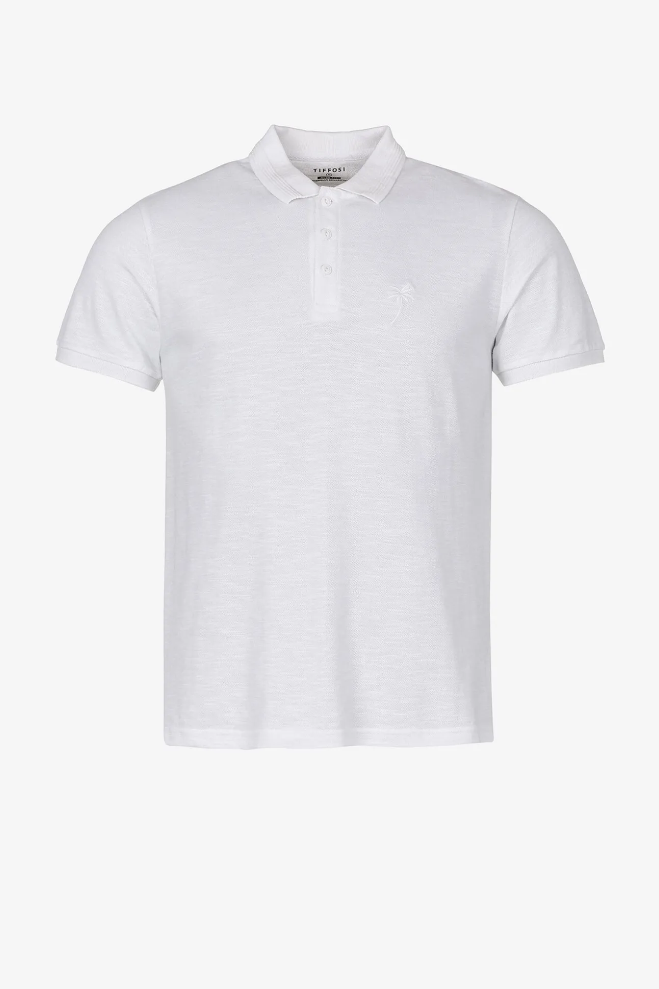 Polo Flame Con Bordado Frontal