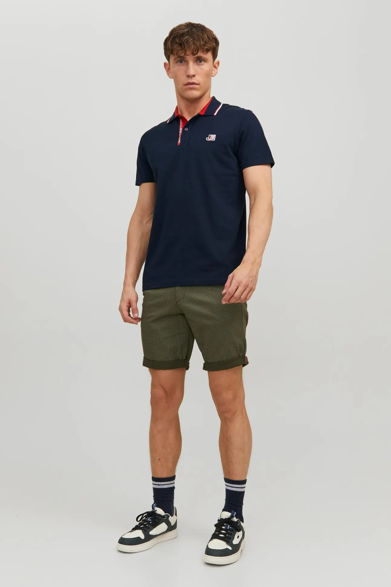 Polo Liso Manga Corta