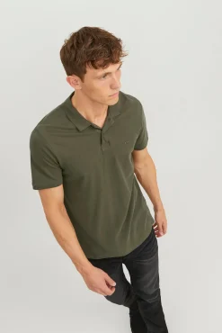 Polo Liso Manga Corta
