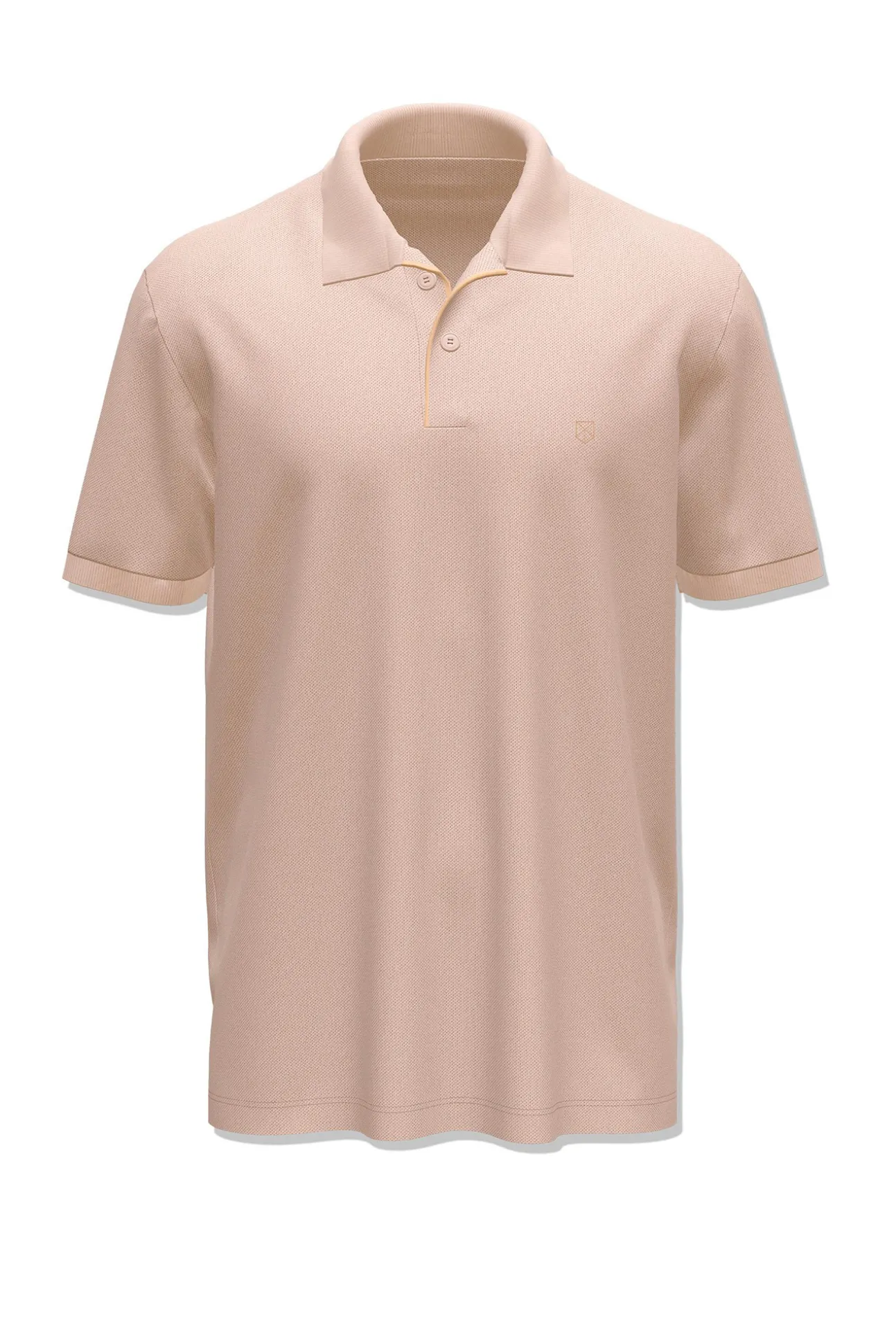 Polo Manga Corta Liso