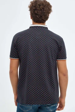 Polo Mao Estampado Geometrico
