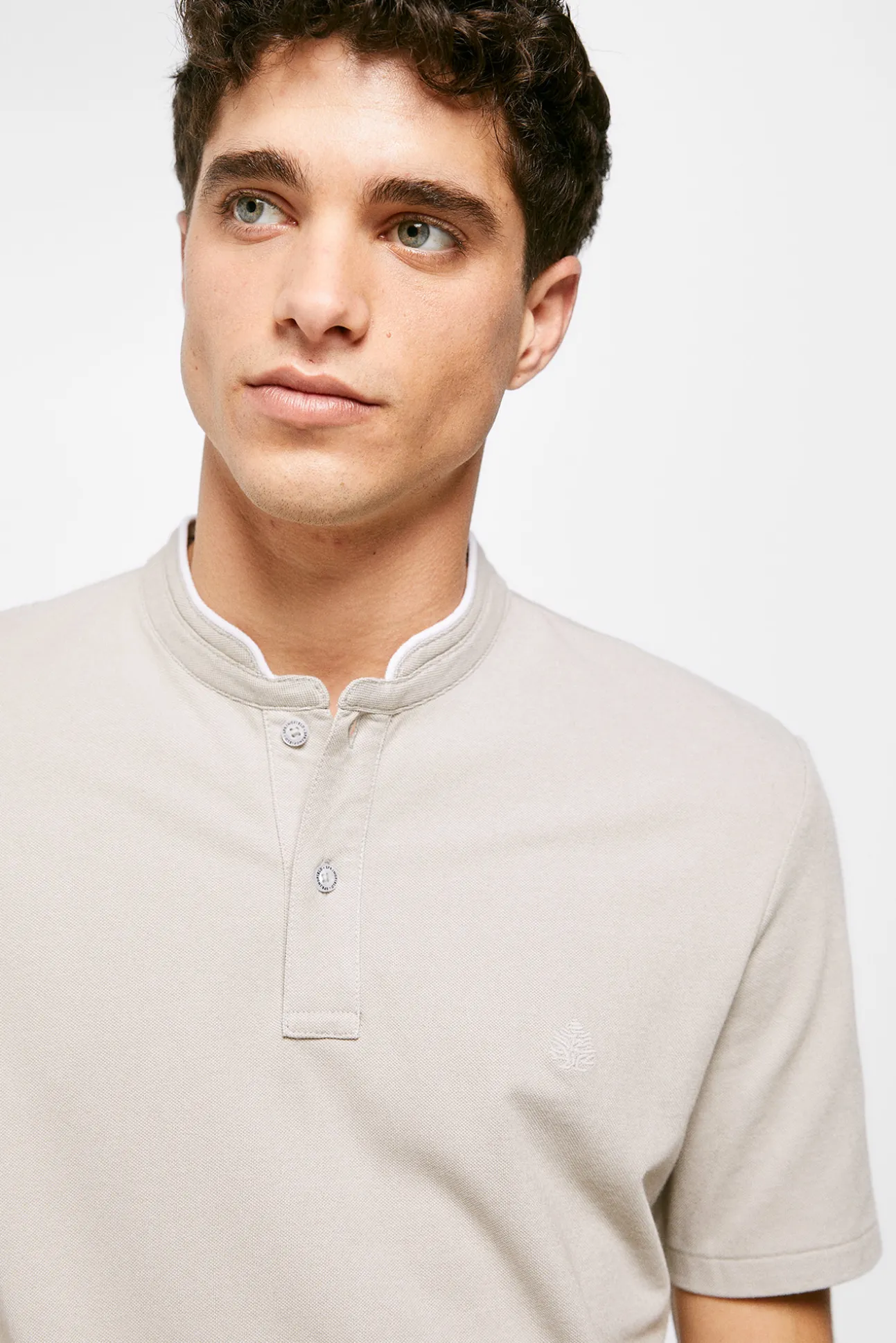 Polo Mao Oxford