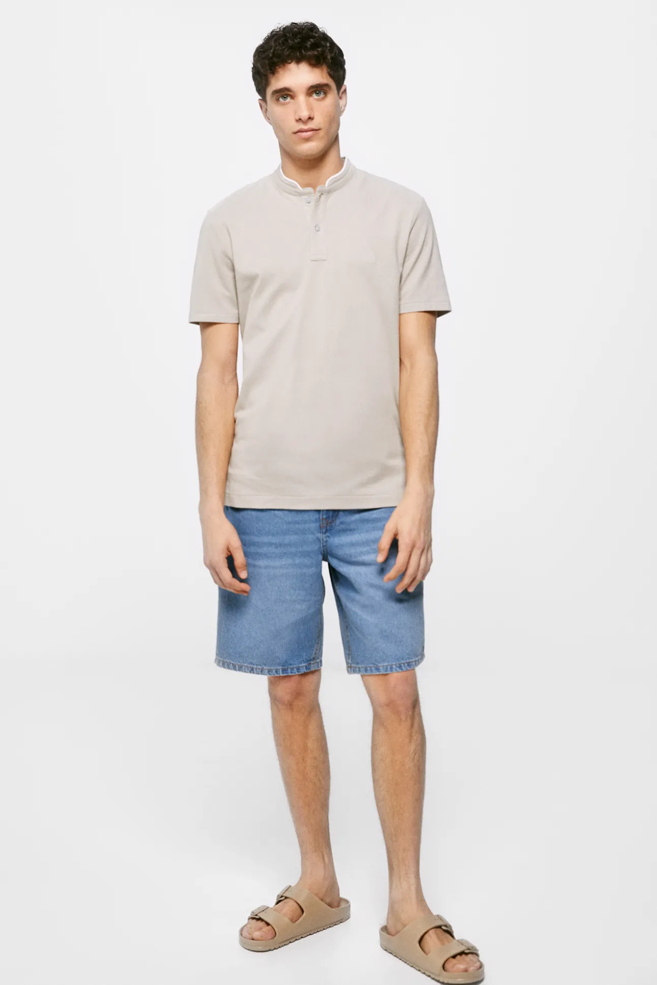 Polo Mao Oxford