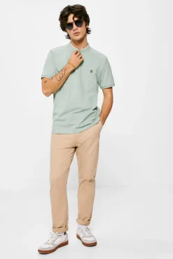 Polo Mao Slim Estampado All Over
