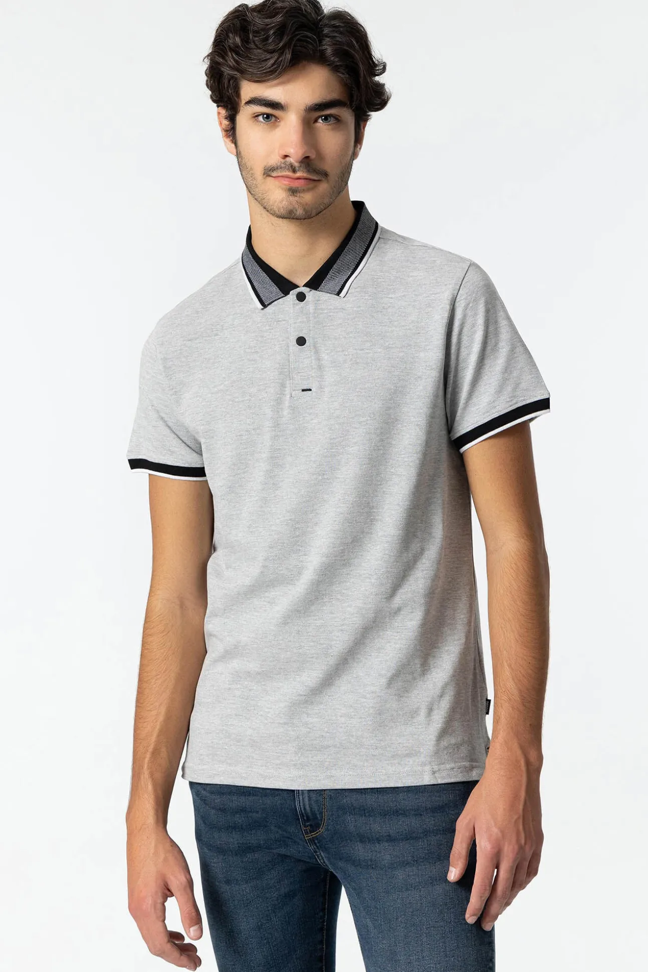 Polo Pique Con Automaticos