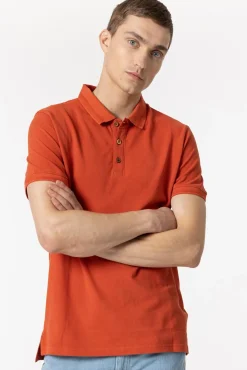 Polo Pique Cuello Con Detalle