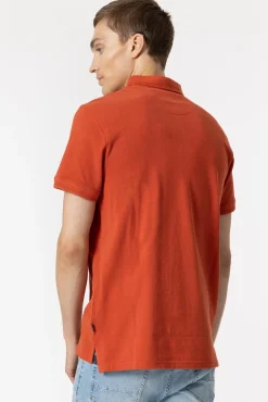Polo Pique Cuello Con Detalle