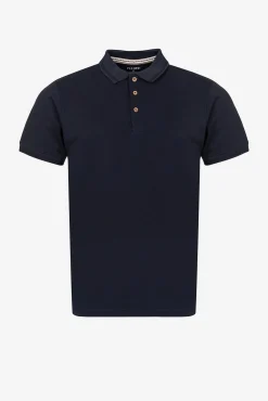 Polo Pique Cuello Con Detalle
