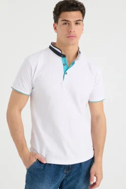Polo Pique Cuello Mao