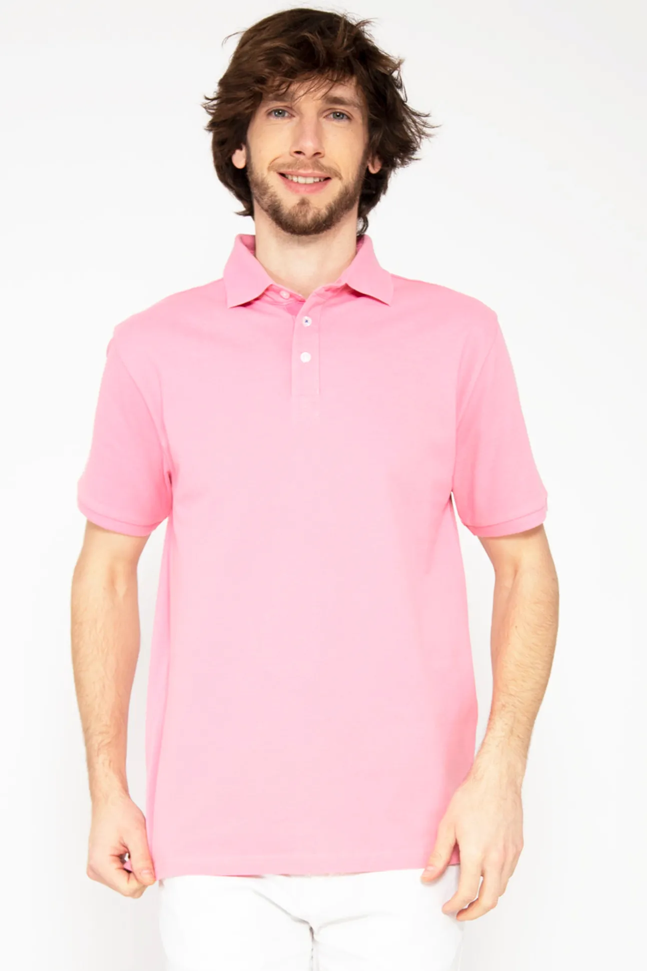 Polo Pique De Manga Corta.