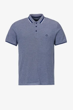 Polo Pique Detalle Estampado Con Relieve