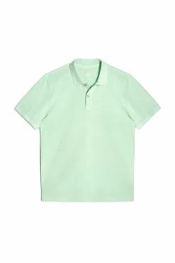Polo Pique Lavado Bordado Avion