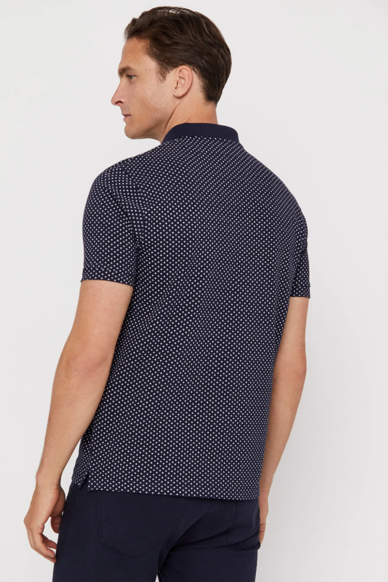 Polo Pique Microestampado