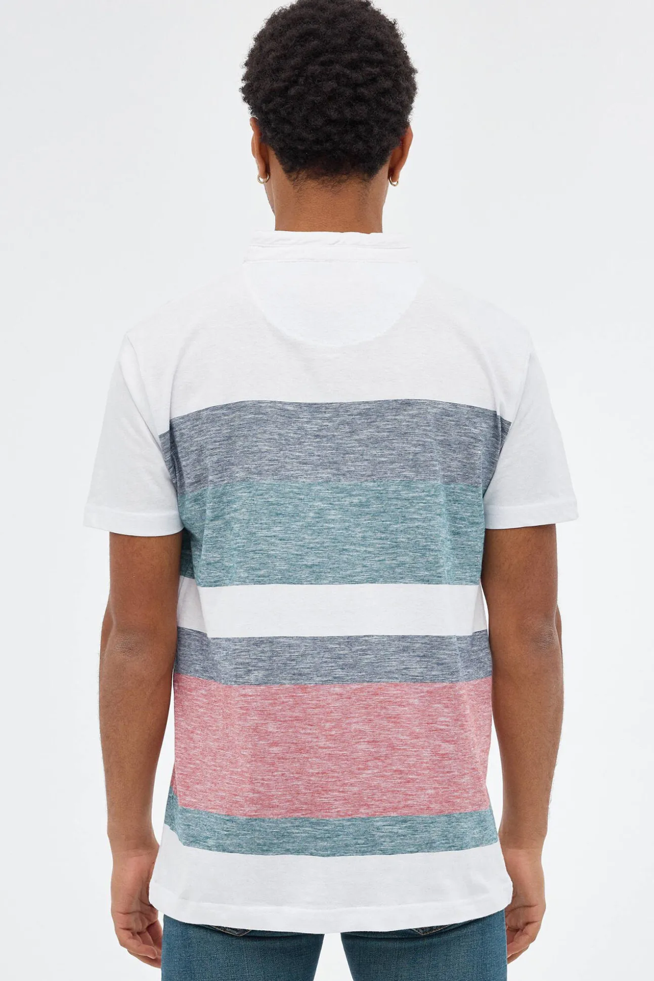 Polo Rayas Cuello Mao