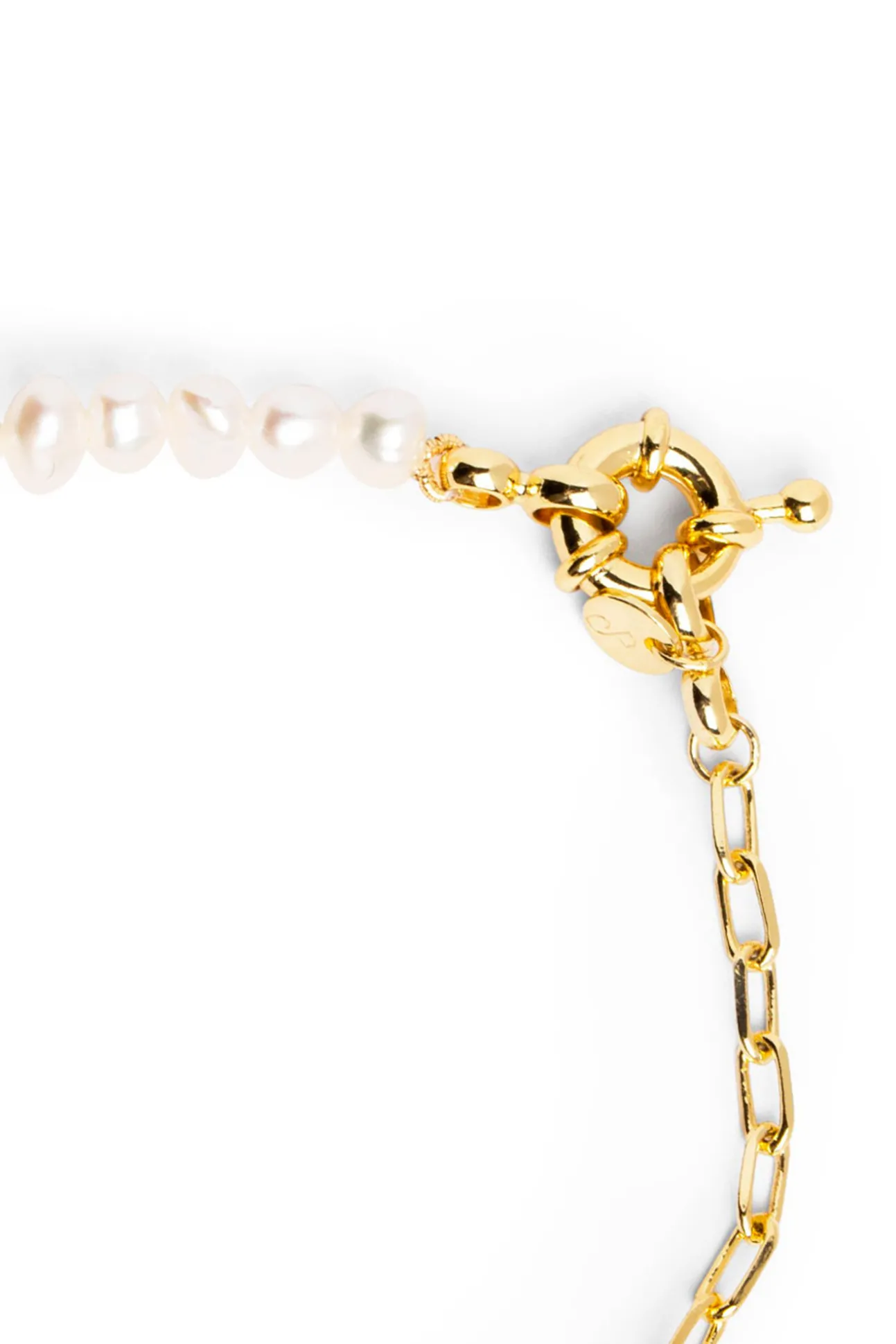 Pulsera Chic Pearl Baño Oro