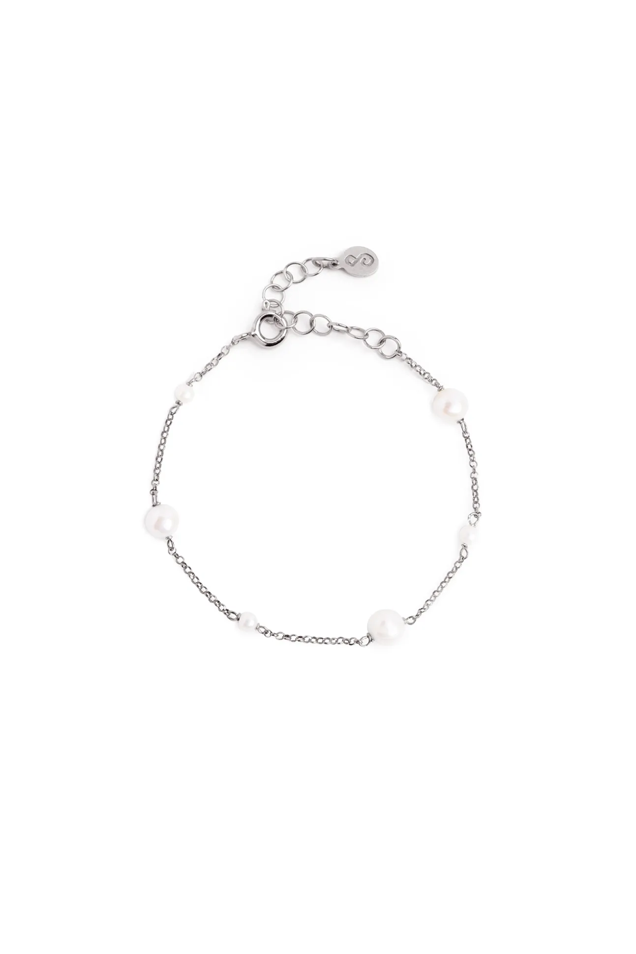 Pulsera Pearl & Pearls Plata