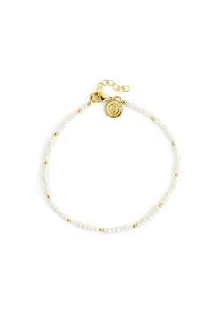 Pulsera Pearls Dots Oro